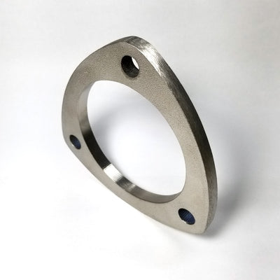 Ticon Industries 4in 3-Bolt Titanium Flange