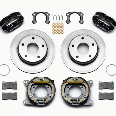 Wilwood Dynapro Lug Mount P/S Park Brake Kit Big Ford New 2.38in Off Bronco 5 x 5.50