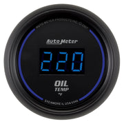 Autometer Cobalt Digital 52.4mm 0-340 deg F Oil Temperature Gauge