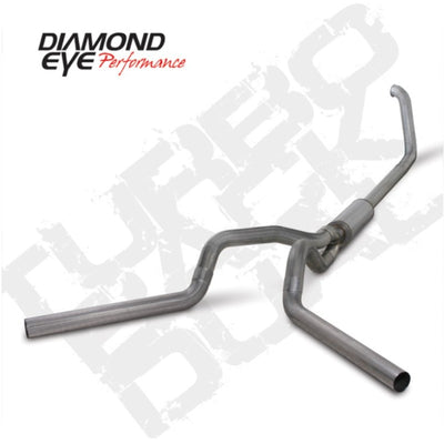 Diamond Eye KIT 4in TB DUAL SS: 00-03 FORD 7.3L F250/F350