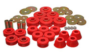 Energy Suspension 78-80 GM Denali XL/Suburban & Yukon XL 4WD Red Body(cab) Mount Set