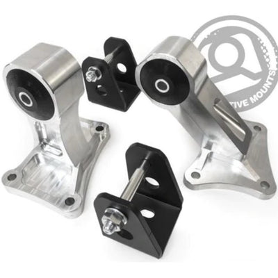 Innovative 00-09 Honda S2000 F-Series Black Aluminum Mounts 85A Bushings (No Trans Mount)