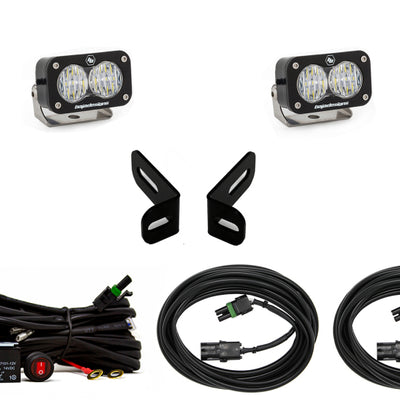 Baja Designs 21+ Ford Bronco Sport Dual S2 Sport WC Dual Reverse Kit - Clear