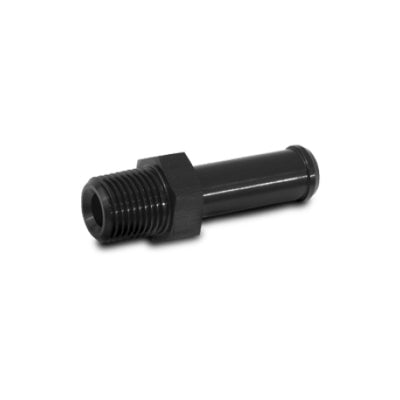 Vibrant Male NPT to Hose Barb Straight Adapter Fitting NPT Size 1/16in Hose Size 3/16in