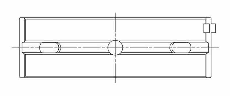 ACL Nissan VQ35DE 3.5L-V6 0.25 Oversized High Performance Main Bearing Set