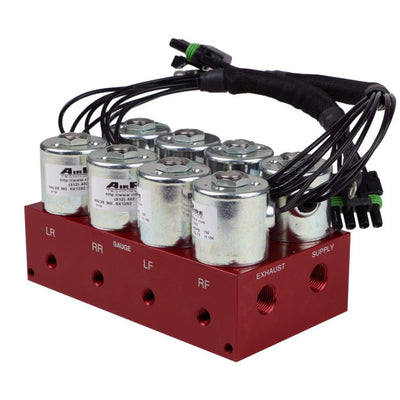 Ridetech 4-Way Big Red Air valve Fittings Not Included