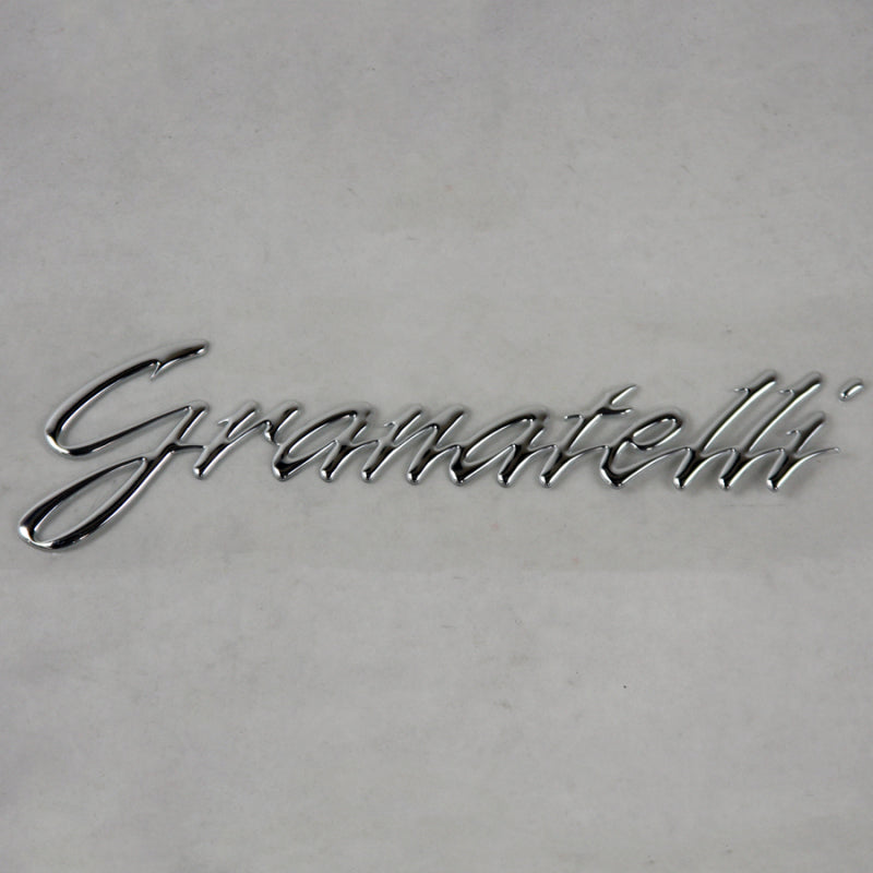 Granatelli Logo Domed Decal - Chrome