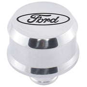 Ford Racing Slant Edge Breather - Polished
