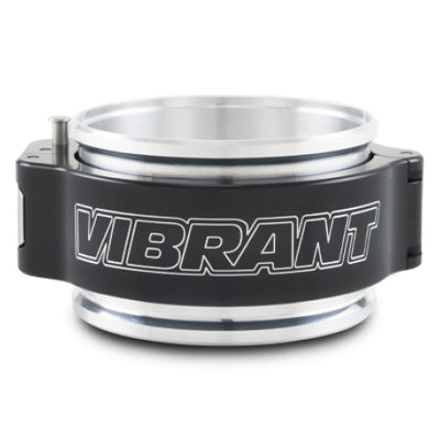 Vibrant 3in O.D. Aluminized HD 2.0 Clamp Assembly - Anodized Black