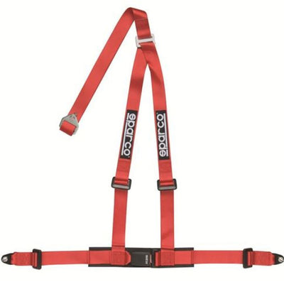 Sparco Belt 2in Red 3pt Bolt-In