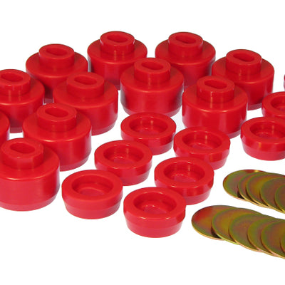 Prothane 99-07 Chevy Tahoe / Yukon Body Mount - Red