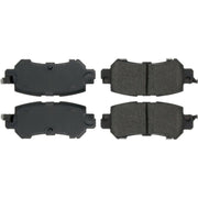 Posi-Quiet 10 / 12-17 Nissan GT-R Premium Semi-Metallic Front Brake Pads