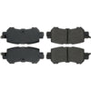 Centric Posi-Quiet Extended Wear Brake Pads - Rear