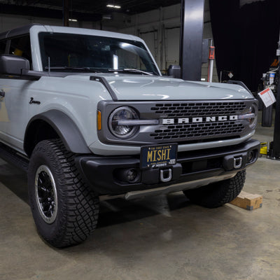 Mishimoto 2022+ Ford Bronco Capable Bumper License Plate Relocation