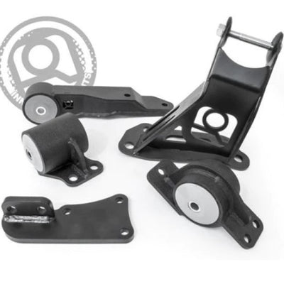 Innovative 00-07 Honda Insight K-Series Black Steel Mounts 75A Bushings (Auto to Manual)