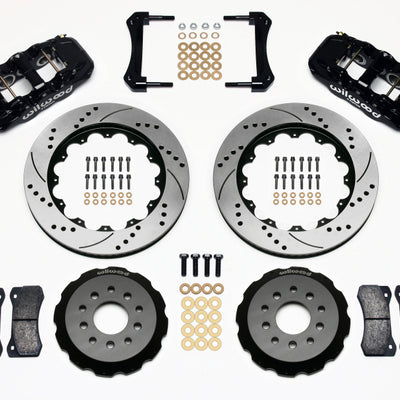 Wilwood AERO6 Front Hat Kit 14.00 Drilled 2005-2014 Mustang