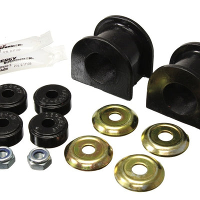 Energy Suspension 05-15 Toyota Tacoma 2WD 30mm Front Sway Bar Bushing Set - Black