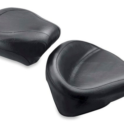 Mustang 84-06 Harley Standard Rear Tire Wide Touring Solo Seat - Black
