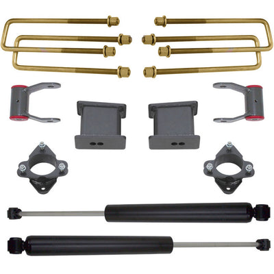 MaxTrac 16-18 GM C1500 2WD w/Stamped Steel/Alum. Susp. 4in Rear Lift Kit