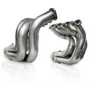 Stainless Works Chevy Big Block - Dragster Headers 2-3/8in - 2-1/2in Stepped Downswept Short Headers