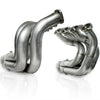 Stainless Works Chevy Big Block - Dragster Headers 2-3/8in - 2-1/2in Stepped Downsweep Short Headers