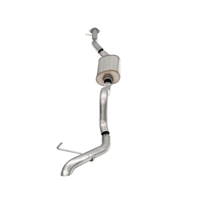 Corsa 2021-2025 Ford Bronco 2.3L 4-Door 2.75in Cat-Back Single Side Exhaust w/ Turndown Exhaust Tip