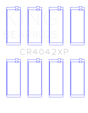 King BMW M40/M42/M43/M44 1.6L/1.8L/1.9L Connecting Rod Bearings (Set of 4) - Size +.026mm