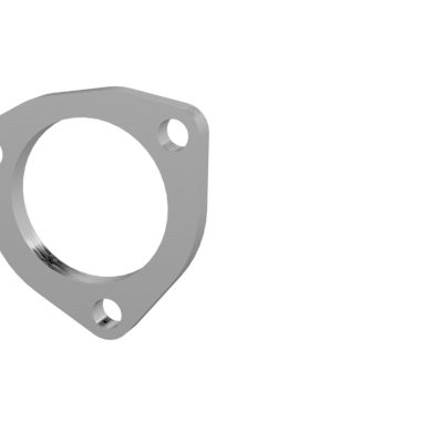QTP 2.5in Weld-On QTEC 3 Bolt Flange