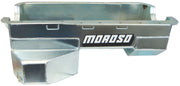 Moroso Ford 351W (w/Rear Sump & Billet End Seals) Road Race Baffled Wet Sump 7qt 7.5in Steel Oil Pan
