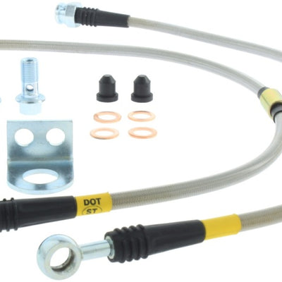 StopTech 14-15 Ford Fiesta ST Stainless Steel BBK Front Brake Lines