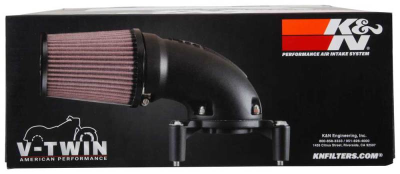 K&N 08-17 Harley-Davidson Touring Models Performance Air Intake System