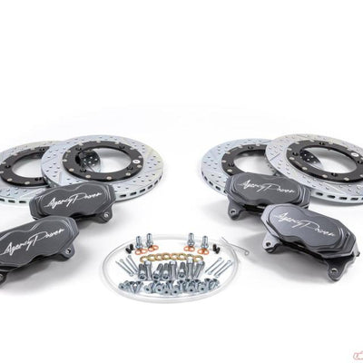 Agency Power Big Brake Kit Front and Rear Graphite Gray Can-Am Maverick X3 Turbo 14-18