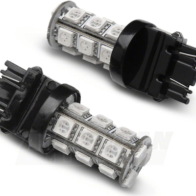 Raxiom 79-13 Ford Mustang Axial Series Amber Turn Signal LED Light Bulb Kit Part