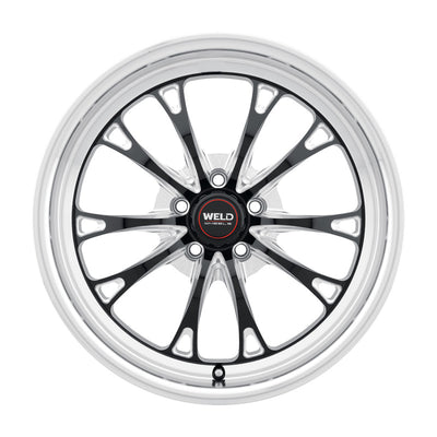 Weld Belmont Drag 18x5 / 5x120 BP / ET-23 BS2.1 Gloss Black MIL DIA 78.1