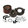 S&S Cycle 08-16 Touring Models w/ S&S 70mm Throttle Body Stealth Air Cleaner Kit w/o Cover
