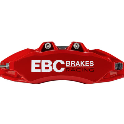 EBC Racing 17-21 Honda Civic Type-R (FK8) Red Apollo-6 Calipers 380mm Rotors Front Big Brake Kit
