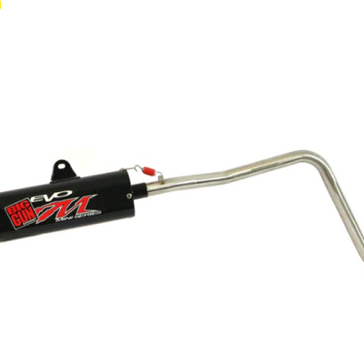 Big Gun 08-23 Kawasaki KFX 90 Evo M Series Black Out Full System Exhaust