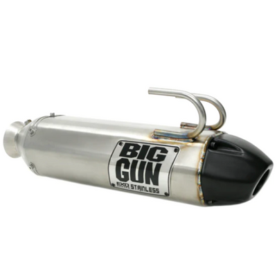 Big Gun 06-08 Arctic Cat 400 AUTO 4x4 FIS EXO Stainless Slip On Exhaust