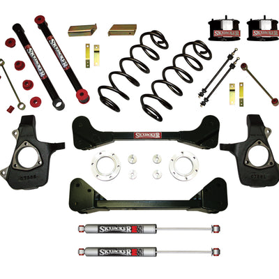 Skyjacker 4"KT,07-13 GM SUV,SPCR,4MON