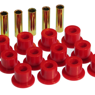 Prothane 72-81 International Scout II Spring & Shackle Bushings - Red