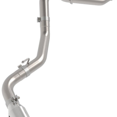 aFe 2021+ Jeep Gladiator V6-3.0L (td) Vulcan Series 3in 304 SS DPF-Back Exhaust System - Polishd Tip