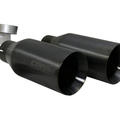 Corsa 2017-20 Ford F-150 Raptor 3in Inlet / 5in Outlet Gunmetal PVD Tip Kit (For Corsa Exhaust Only)