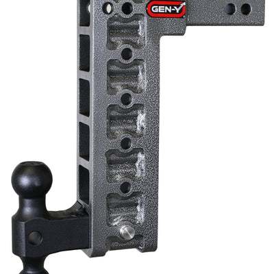 Gen-Y Mega Duty 2in Shank 12.5in Drop 16K Hitch w/GH-051 Dual-Ball
