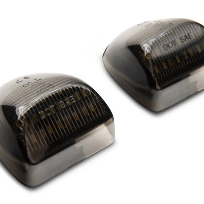 Raxiom 01-13 Chevrolet Silverado/GMC Sierra 1500 Axial Series LED License Plate Lamps- Smoked