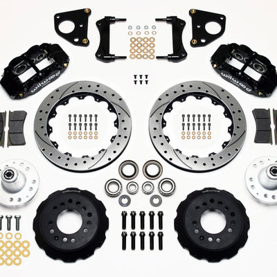 Wilwood Narrow Superlite 6R Front Hub Kit 12.88in Drilled 62-72 CDP B & E Body-Drum