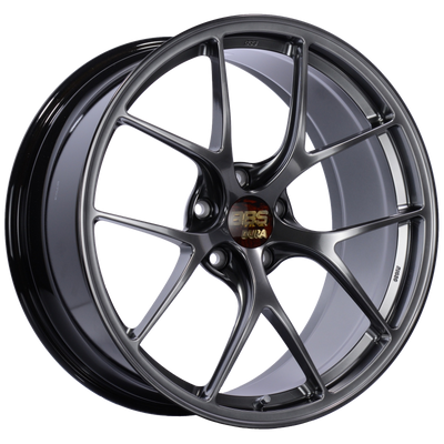 BBS RI-D 20x9 5x120 ET27 Diamond Black Wheel -82mm PFS/Clip Required