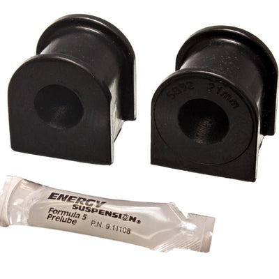 Energy Suspension 05-07 Scion tC Black 21mm Front Sway Bar Bushing Set