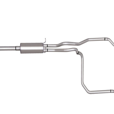 Gibson 96-97 Chevrolet S10 LS 2.2L 1.75in Cat-Back Dual Split Exhaust - Aluminized