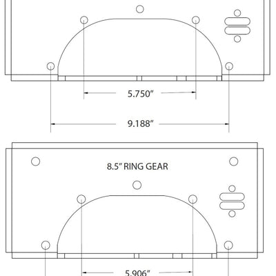 Ridetech 82-03 Chevy S10 S15 Sonoma 8.5in Differential Bolt-On Wishbone Rear Suspension System