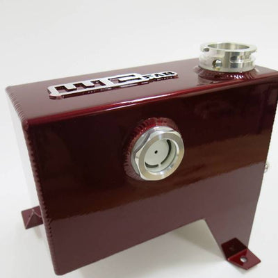 Wehrli 07.5-10 Chevrolet 6.6L LMM Duramax OEM Placement Coolant Tank Kit - WCFab Red